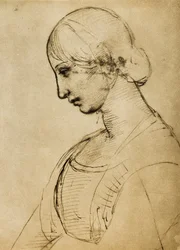 Studiuj dla Magdaleny; rysunek Rafaela. Gabinet Rysunków i Grafiki, Galeria Uffizi, Florencja